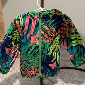 Columbia fleece lined windbreaker 18-24